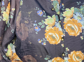 Little Moments Floral Top - S116BK