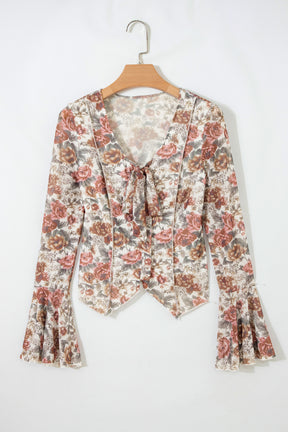 Floral And Feminine Top