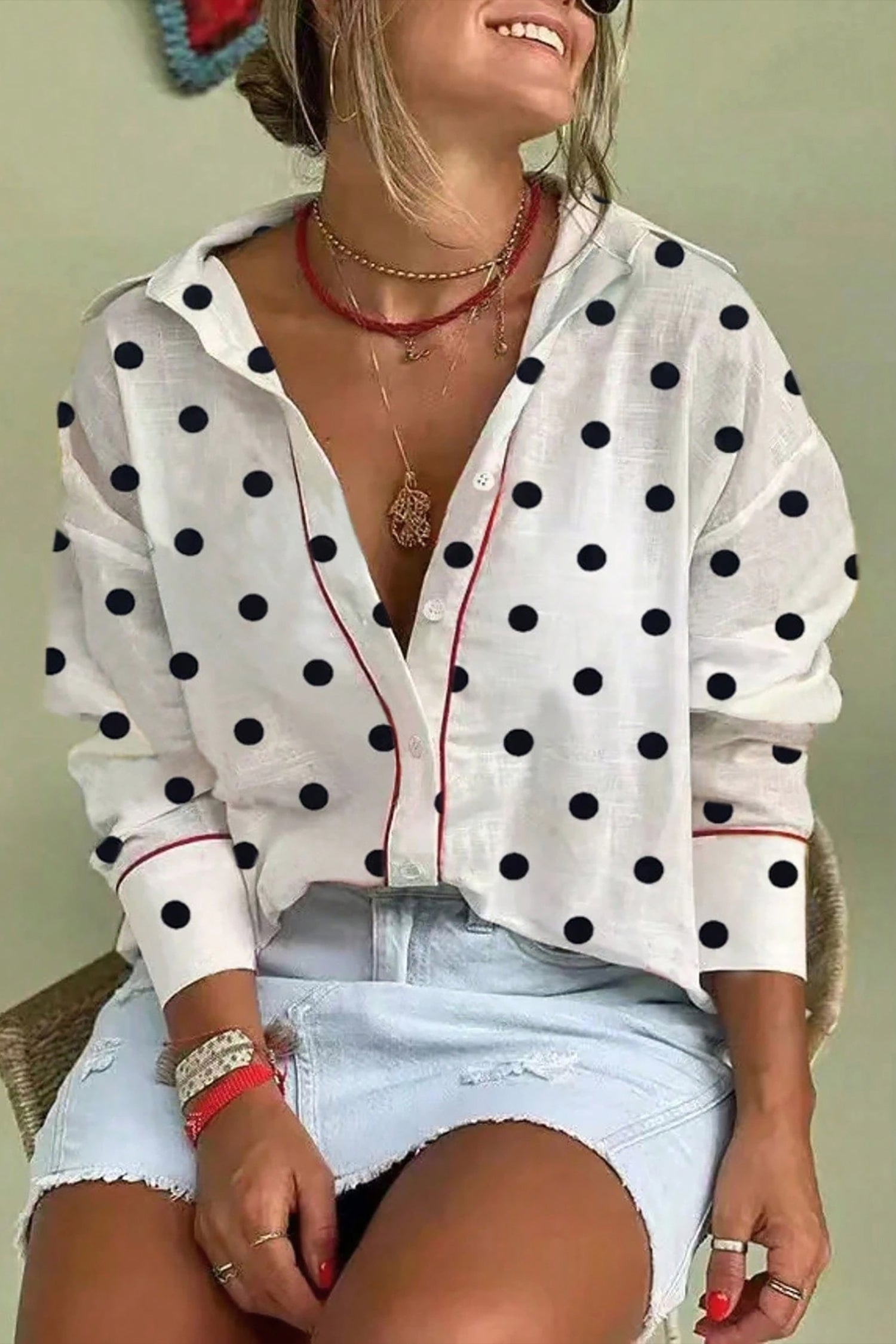 Dot The Look Top