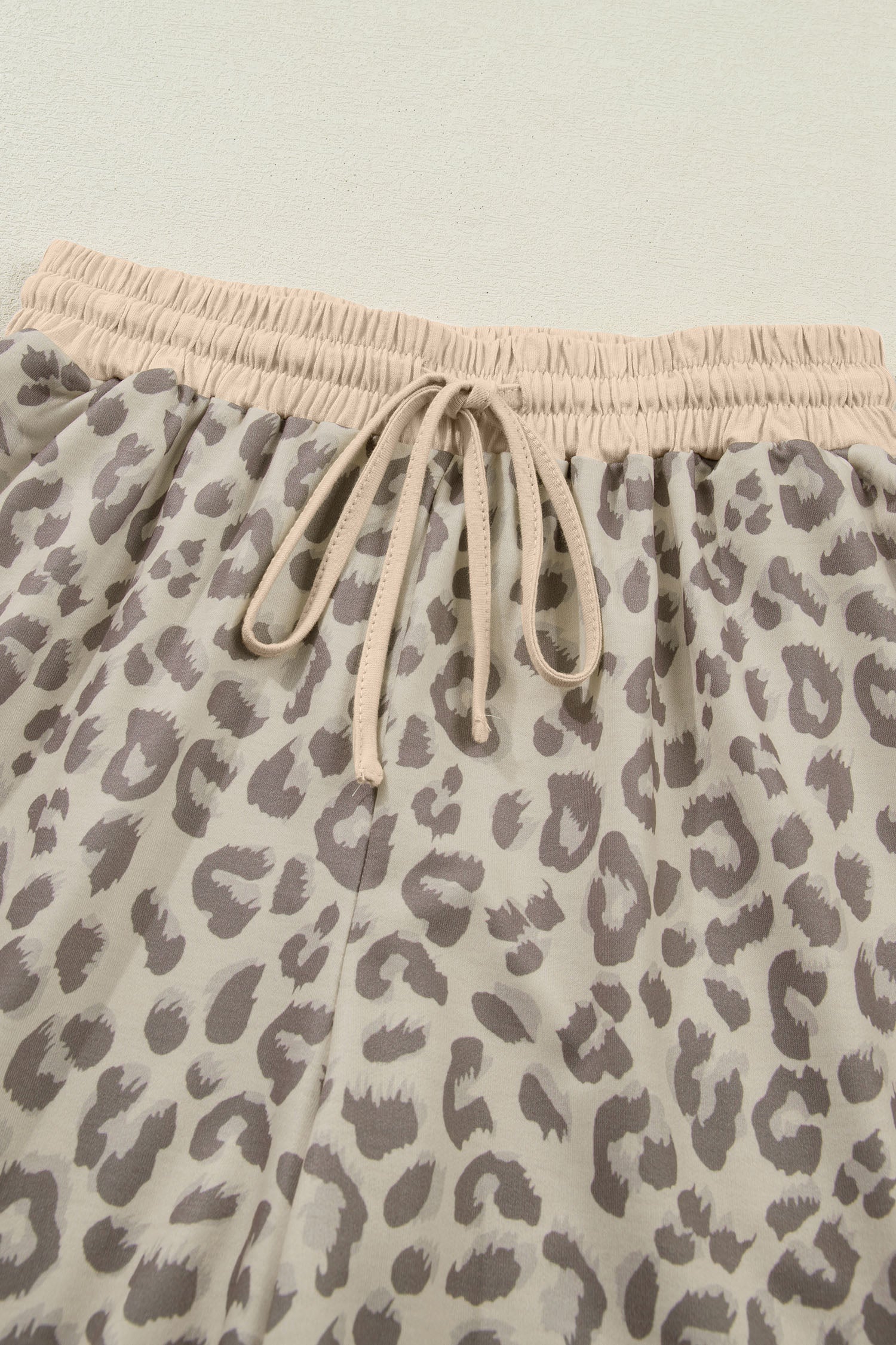 It's A Jungle Khaki Top And Short Set