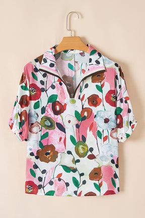 Oh My Darling Pink Floral Print Top