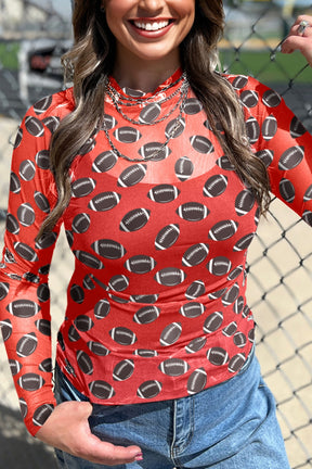 Are You Ready For Some Football Mesh Top (3 Colors)