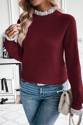 The Frill Of It All Sweater