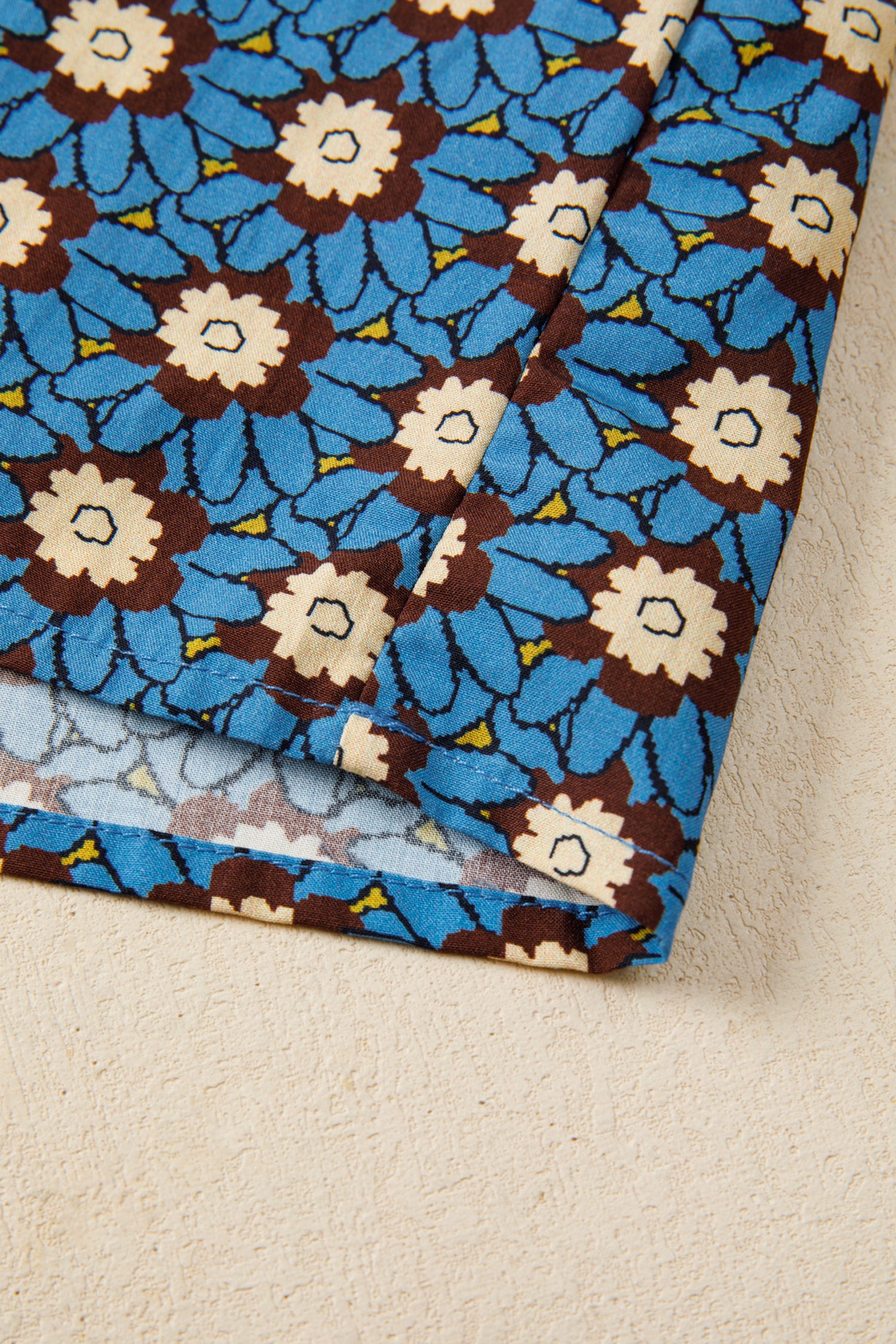 Always Dreaming Retro Floral Print Top