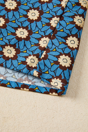 Always Dreaming Retro Floral Print Top