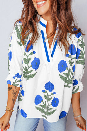 That Girl Energy Flower Print Top