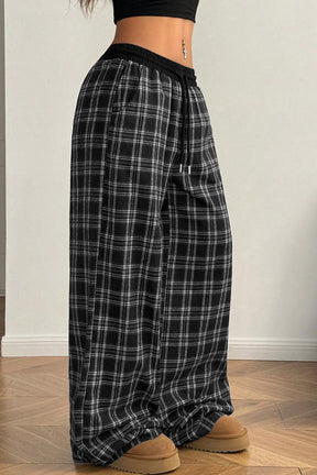 Mad About Plaid Wide Leg Pants