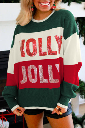 Holly Jolly Christmas Sweater (2 Colors)