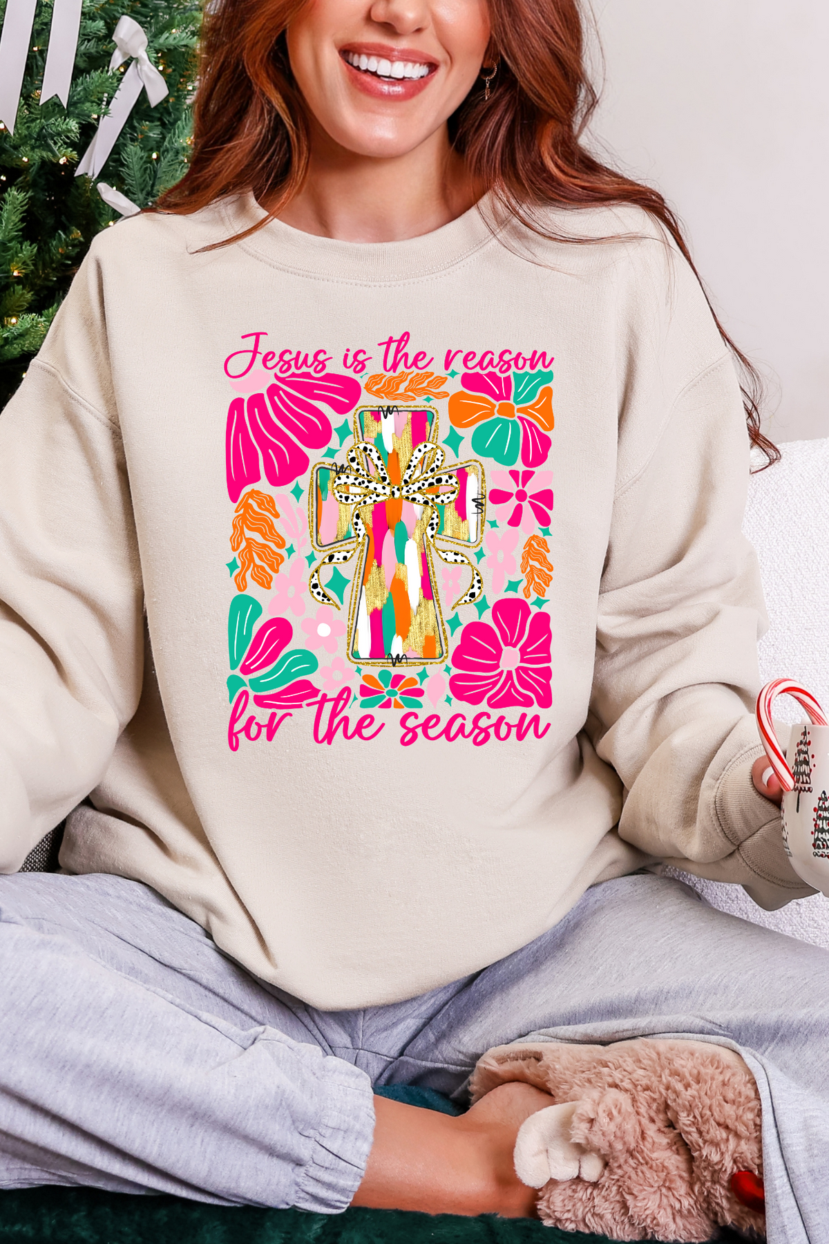 Jesus is the Reason Graphic Tee and Sweatshirt