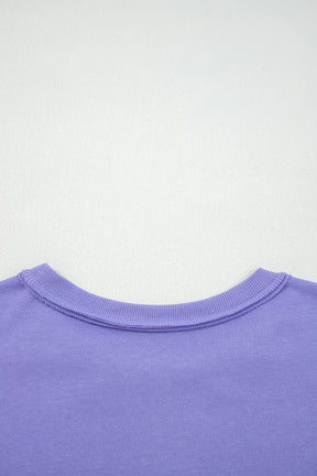 Floral Kisses Baggy Pullover Sweatshirt