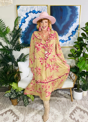 Wild Rose Romance Dress - DR283KW