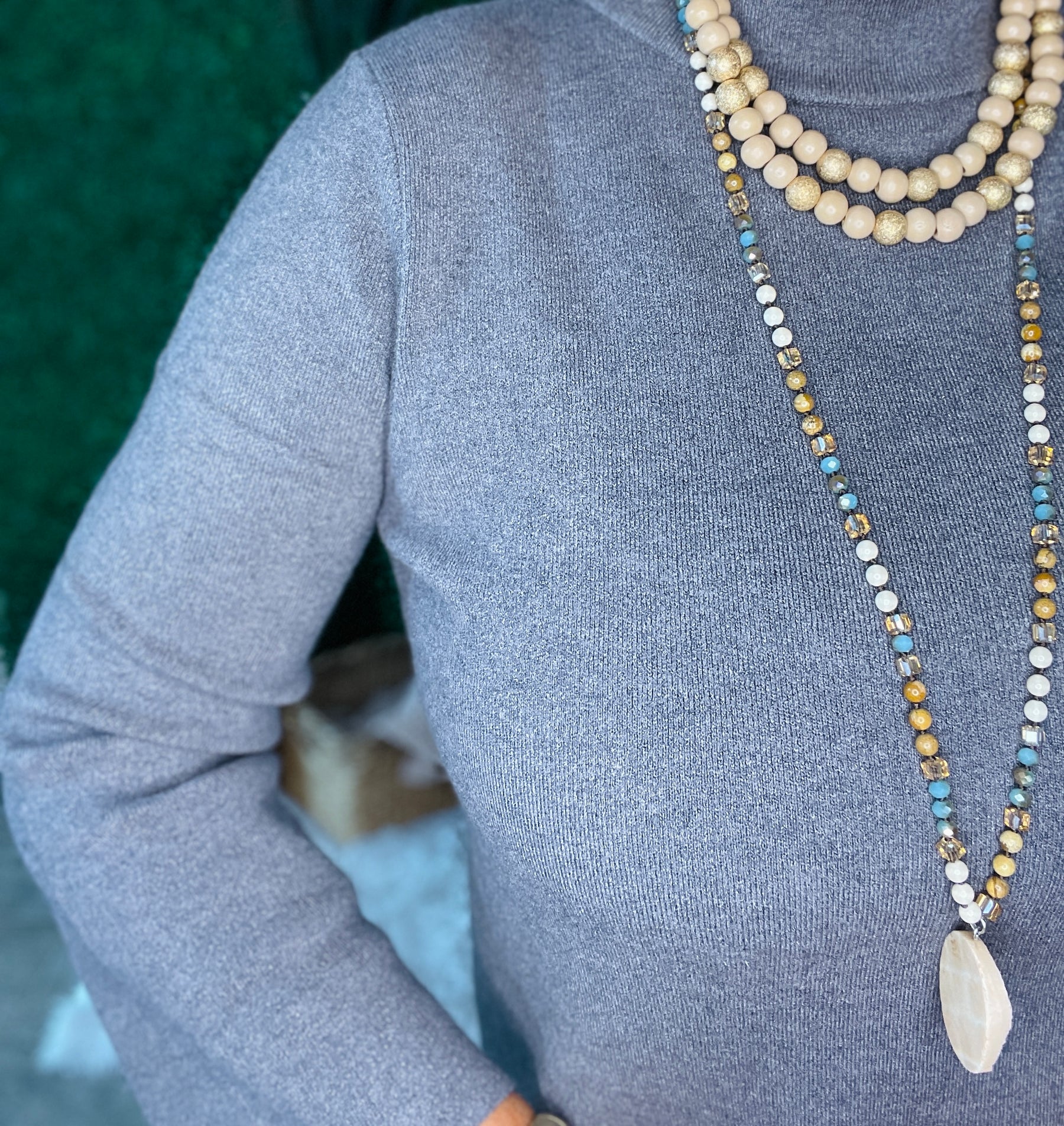 Simply Perfect Charcoal Knit Midi Dress - DR002CG