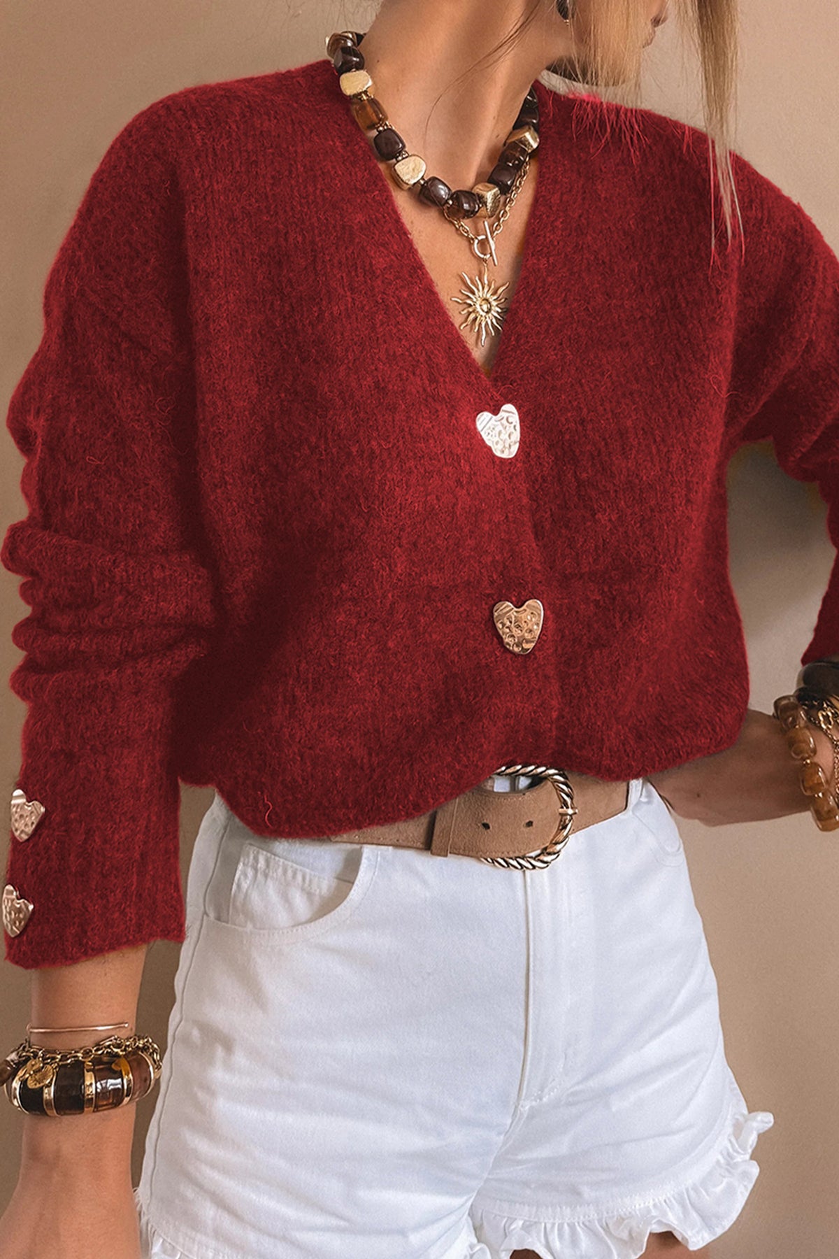 Every Beat Of My Heart Red Sweater