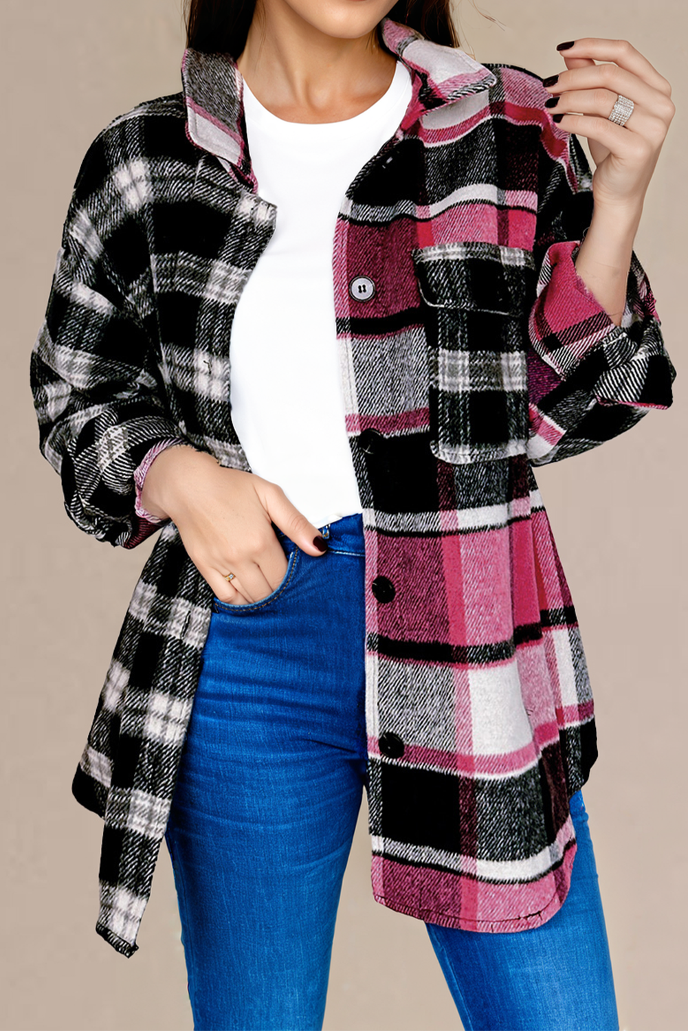 Perfectly Plaid Shacket