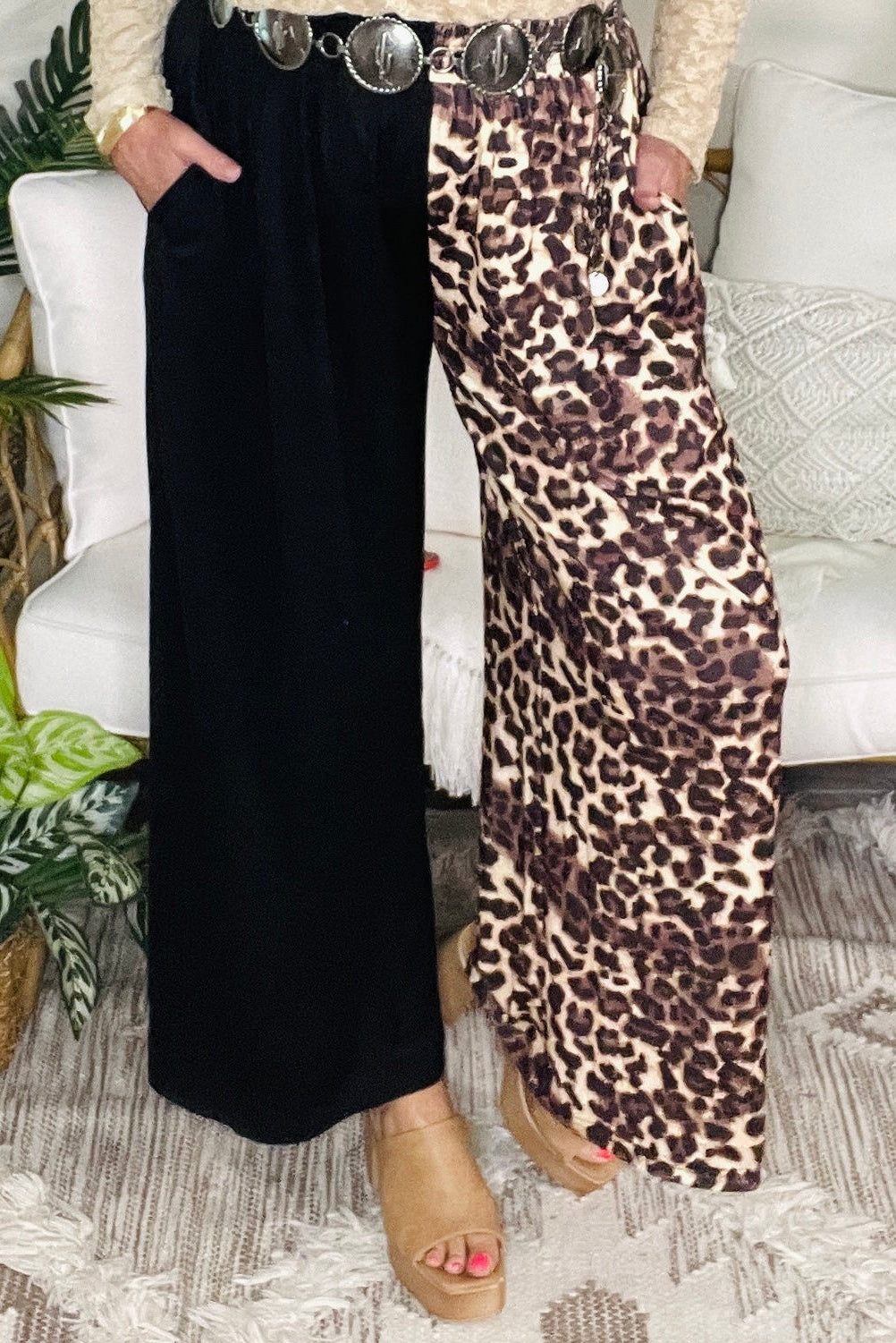 Split Decision Pants - P151BK
