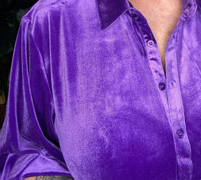 Purple Haze Velvet Top - S171PU