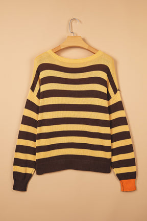 Stripe Hype Colorblock Sweater