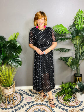 Connect The Dots Dress - DR181BK