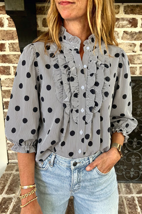 Dot Your Average Top (3 Colors)