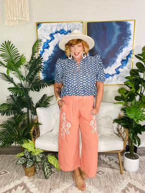 Summer Tides Terracota Pants - P140TC