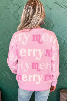 A Very Merry Pinkmas Sweater
