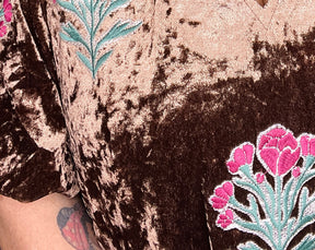 Flirty Little Floral Top - S091BR