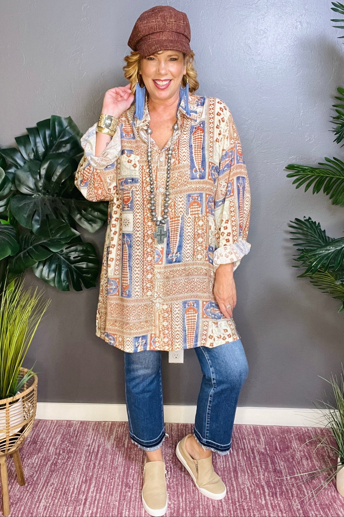 Boho Season Ready Top