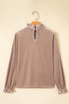 Crushing On Velvet Top