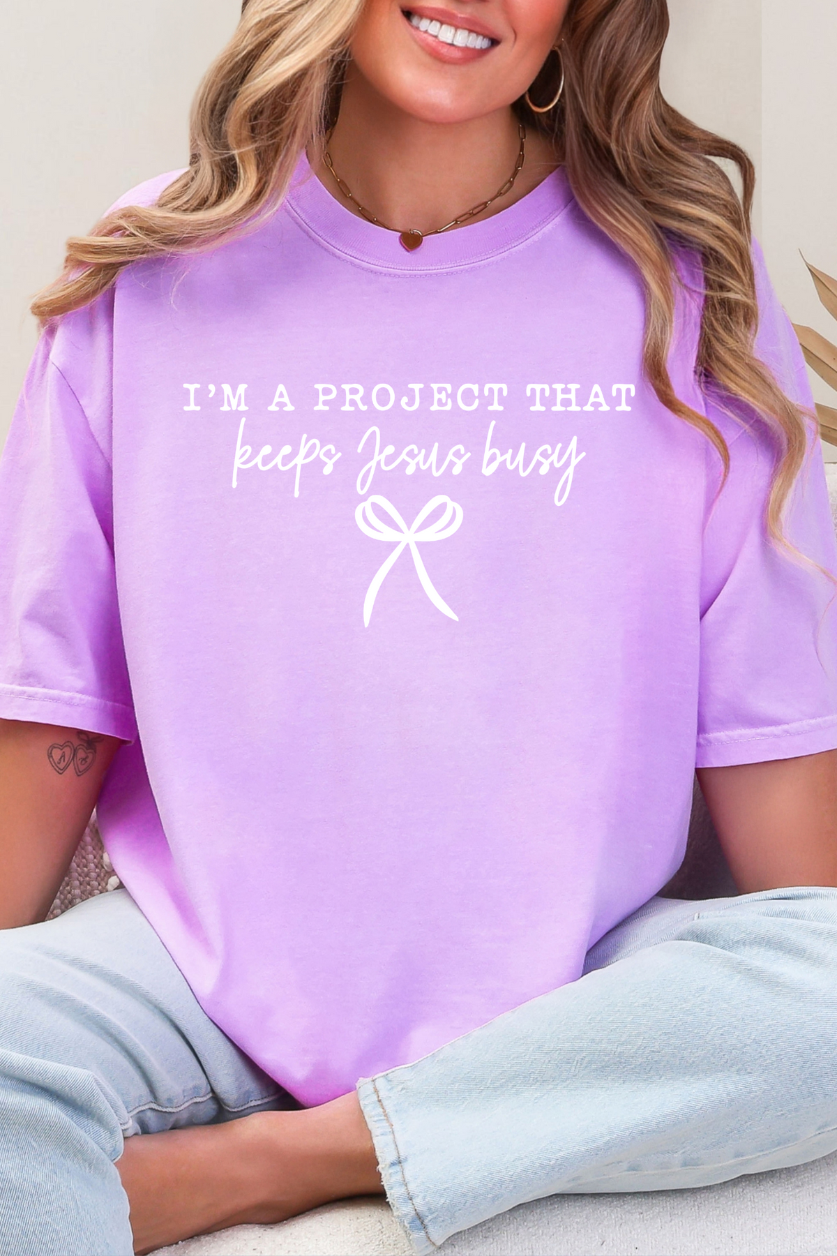 Keeps Jesus Busy Graphic Tee