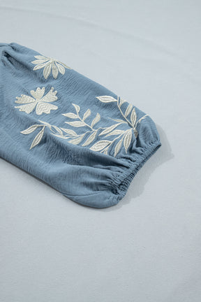 Worth Your Wait Myosotis V Neck Top
