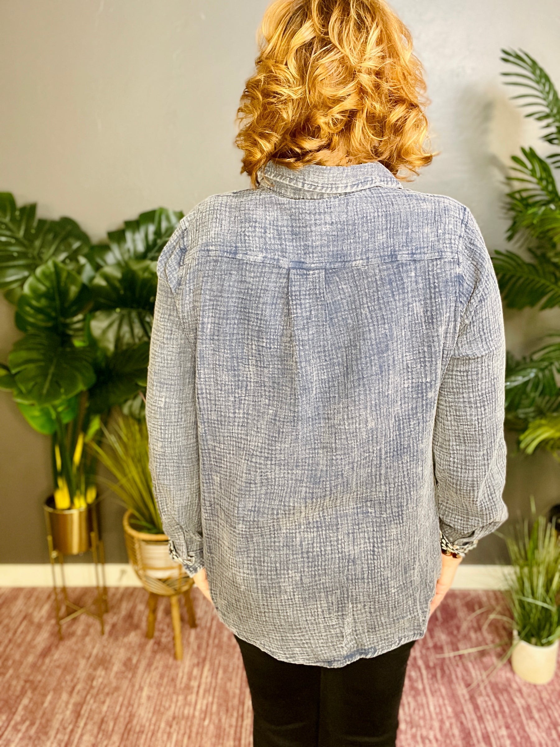 Feel Good Fits Navy Top - S085NV