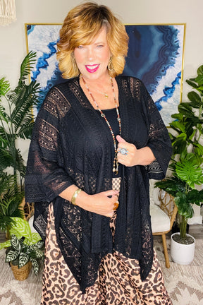 Boho Breeze Cardigan - OT182BK