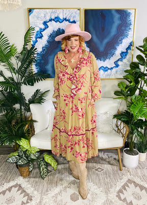 Wild Rose Romance Dress - DR283KW
