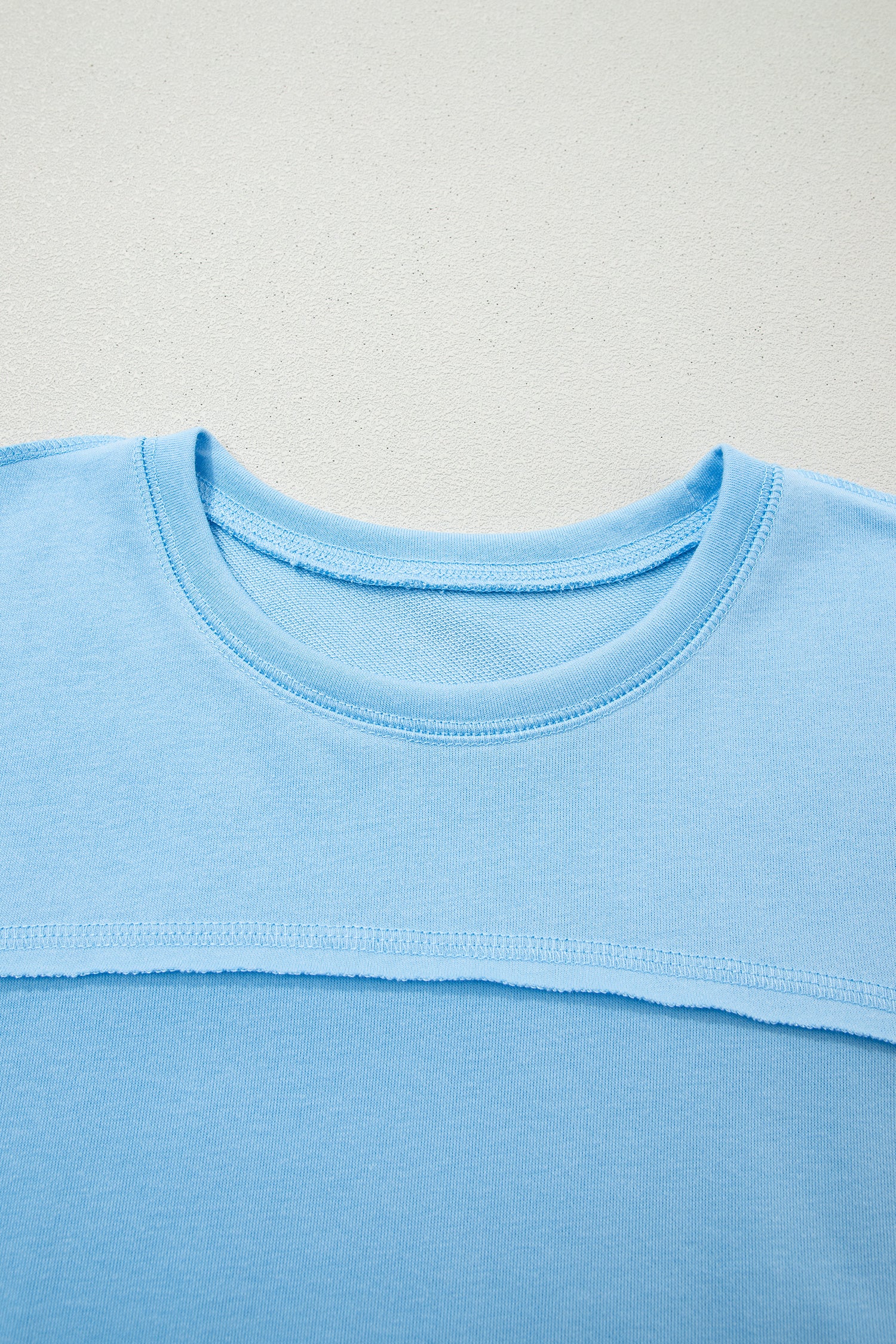 Here For It Sky Blue Top and Barrel Pant Set