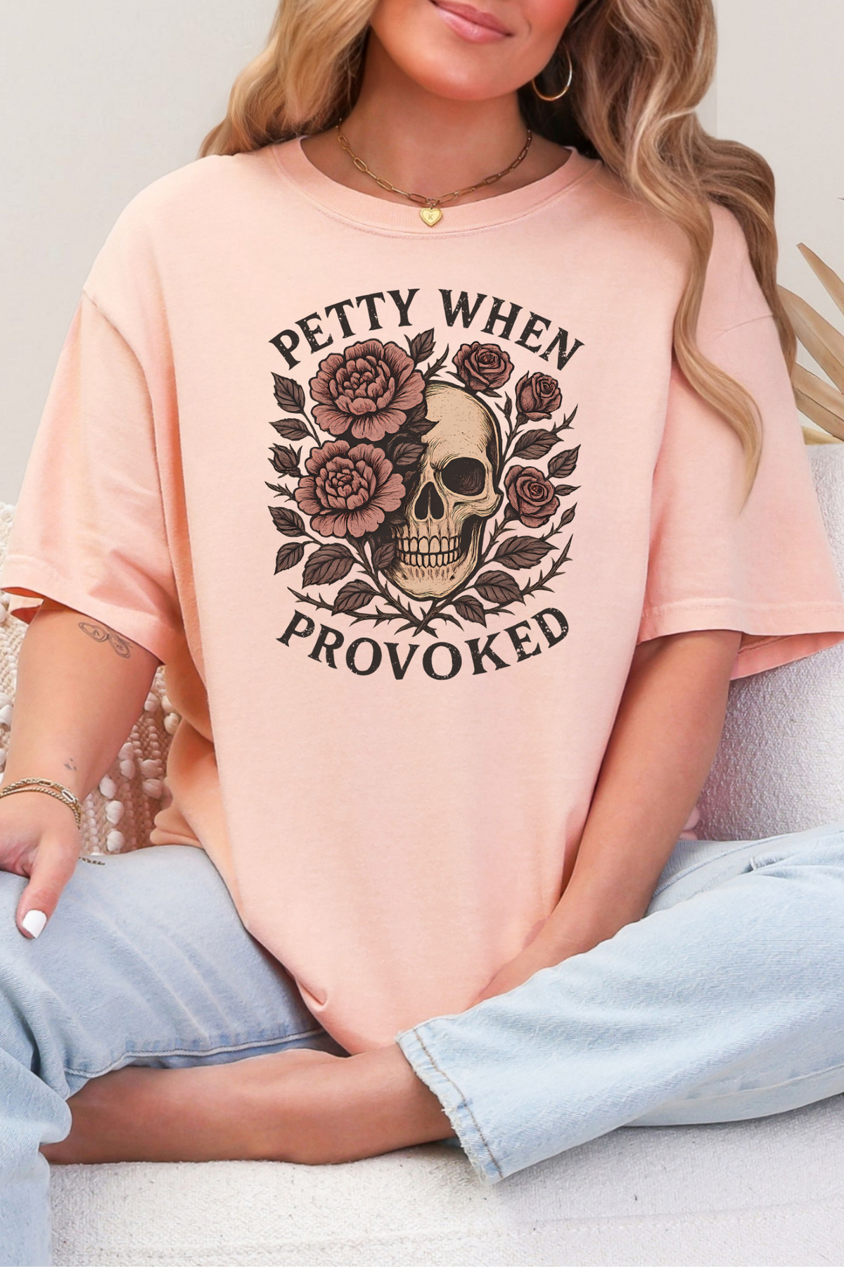 Petty When Provoked Graphic Tee