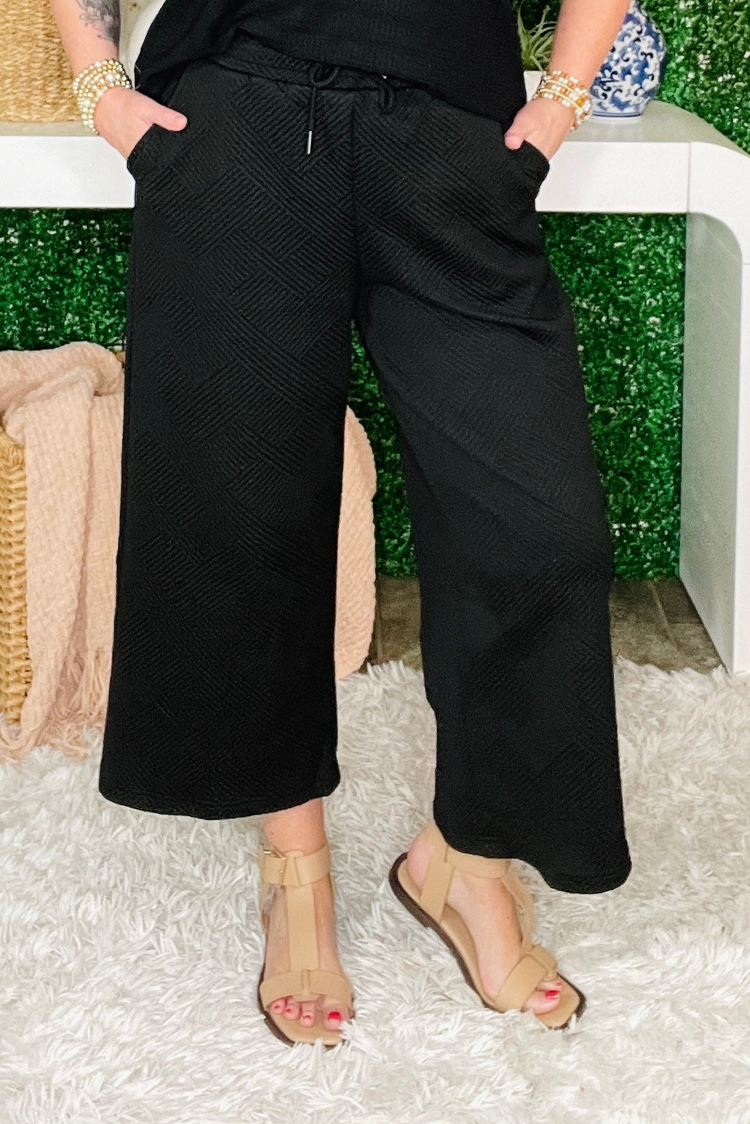 You Got This Black Pant - P061BK