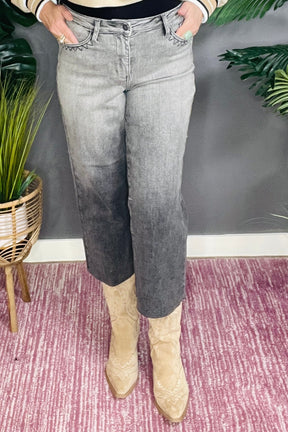 Piper Wide Leg Capri Jeans