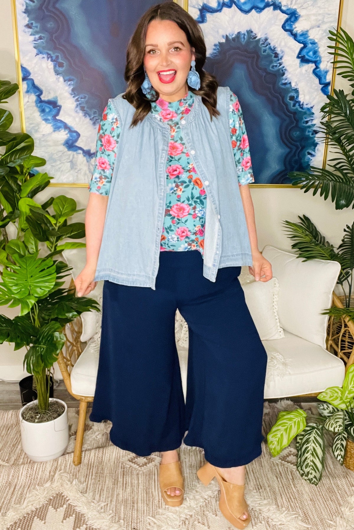 Pretty In Petals Top - S798TQ