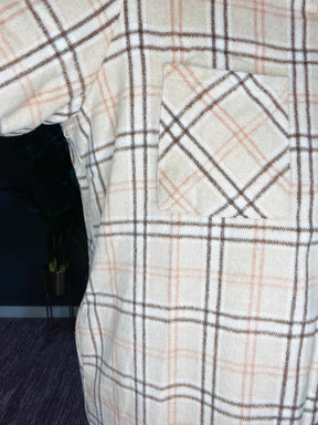 Southern Plaid Coco Shacket Dress - DR041CC