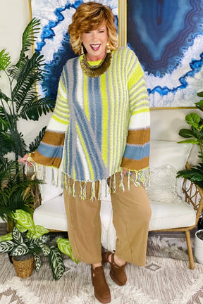 Color Me Boho Sweater - T048LM