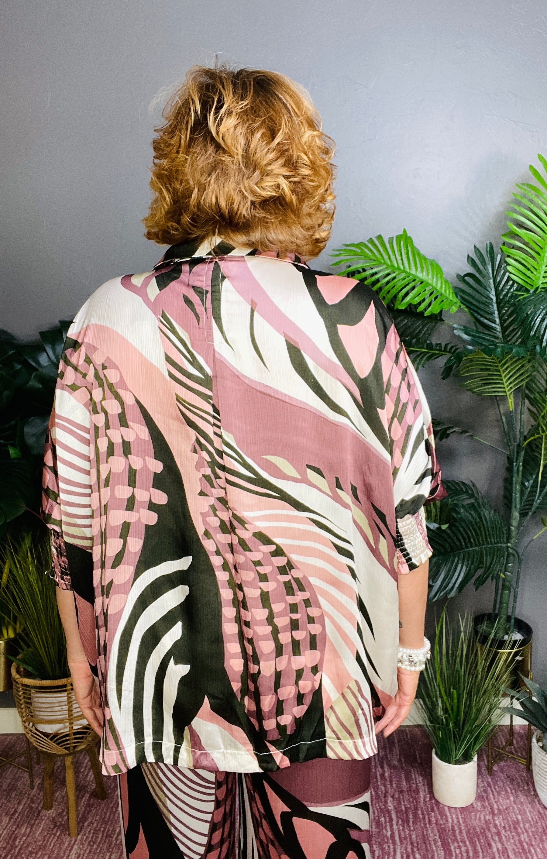 Art In Motion Abstract Top - S287MU