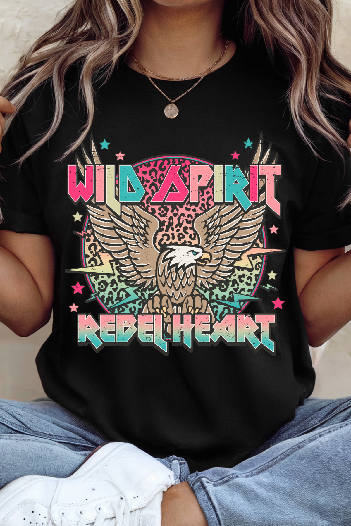 Wild Spirit Rebel Heart Graphic Tee