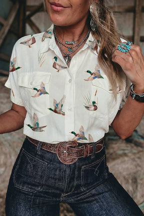 Mallard Charm Top