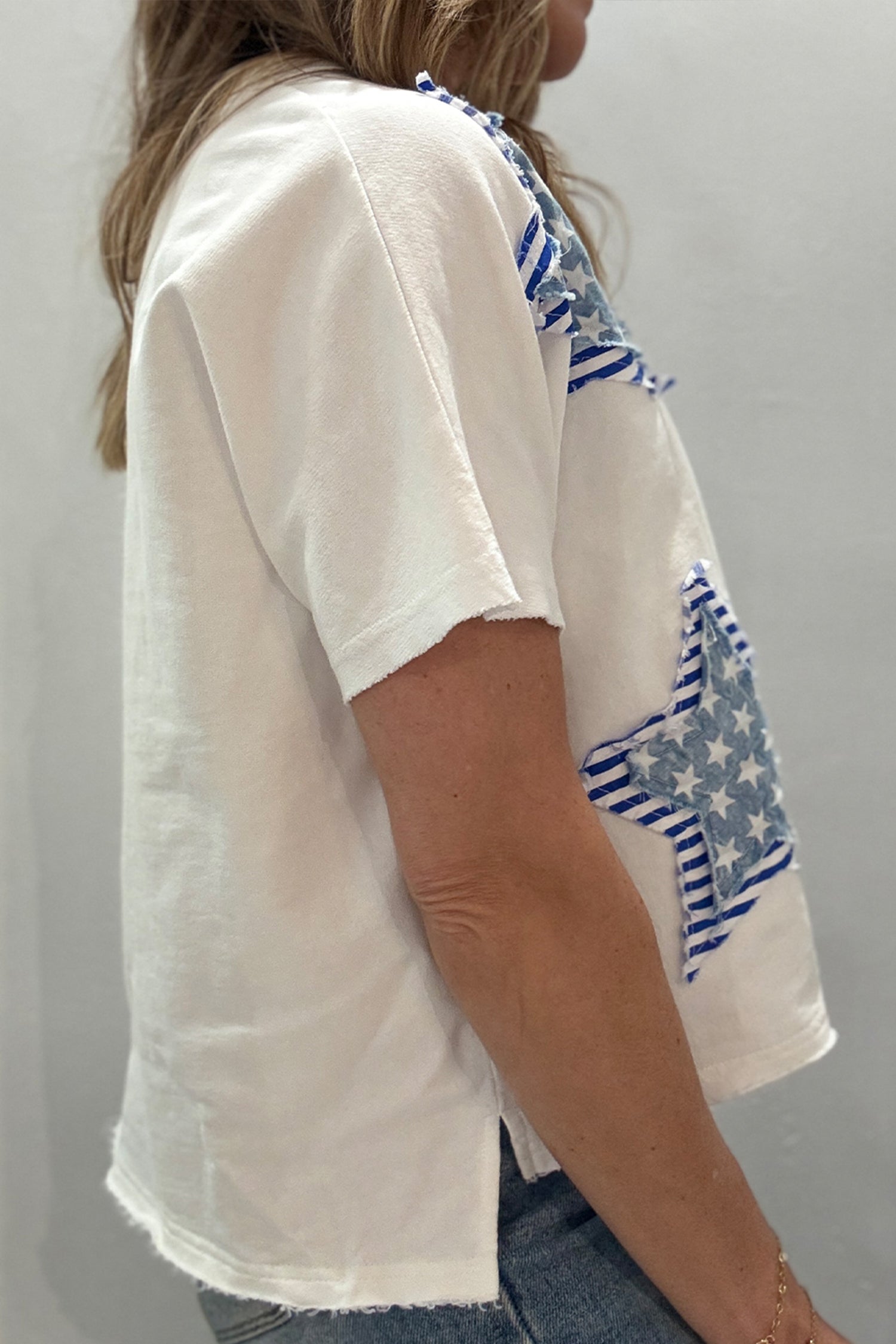 Red White And Darling Top (2 Colors)