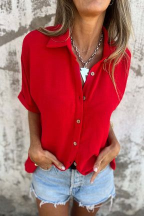 Sleek Serenity Scarlet Top - T11009SC