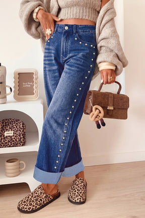 Edge Of Glam Studded Jeans (3 Colors)