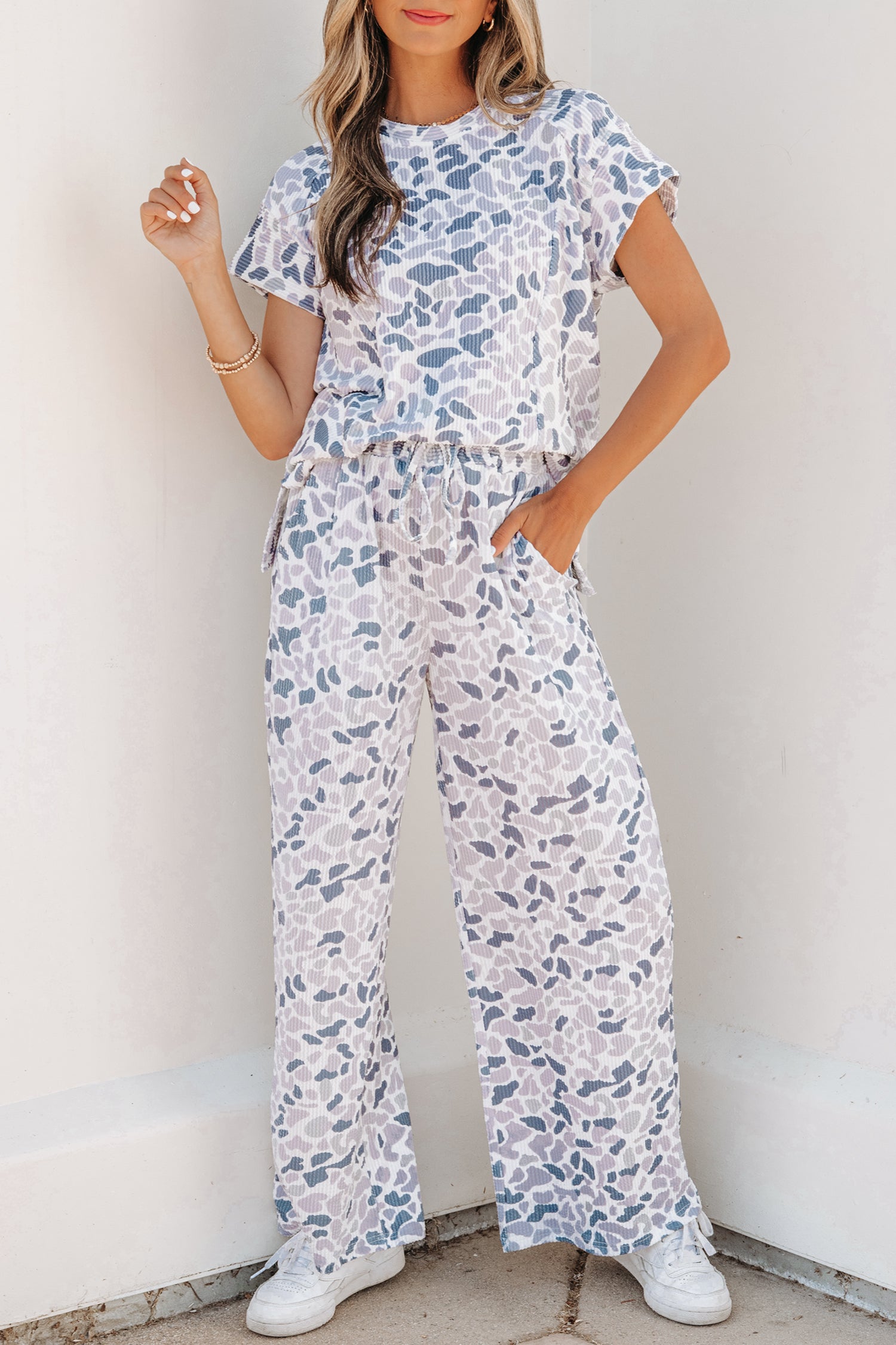 Right On Target Camo Top And Pant Set