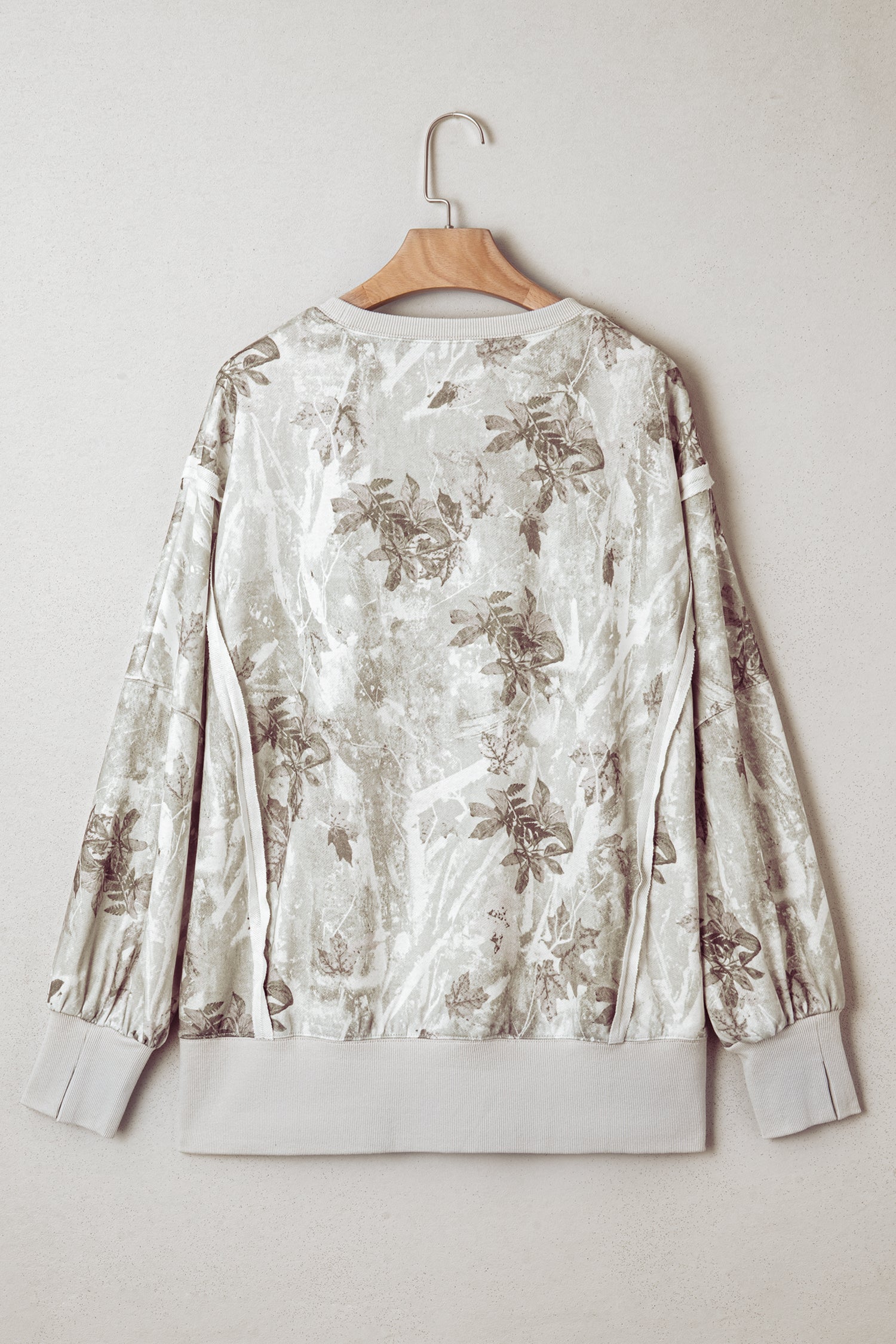 Seek The Moment Camo Sweatshirt