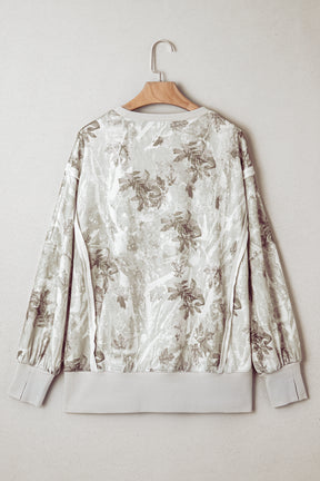 Seek The Moment Camo Sweatshirt