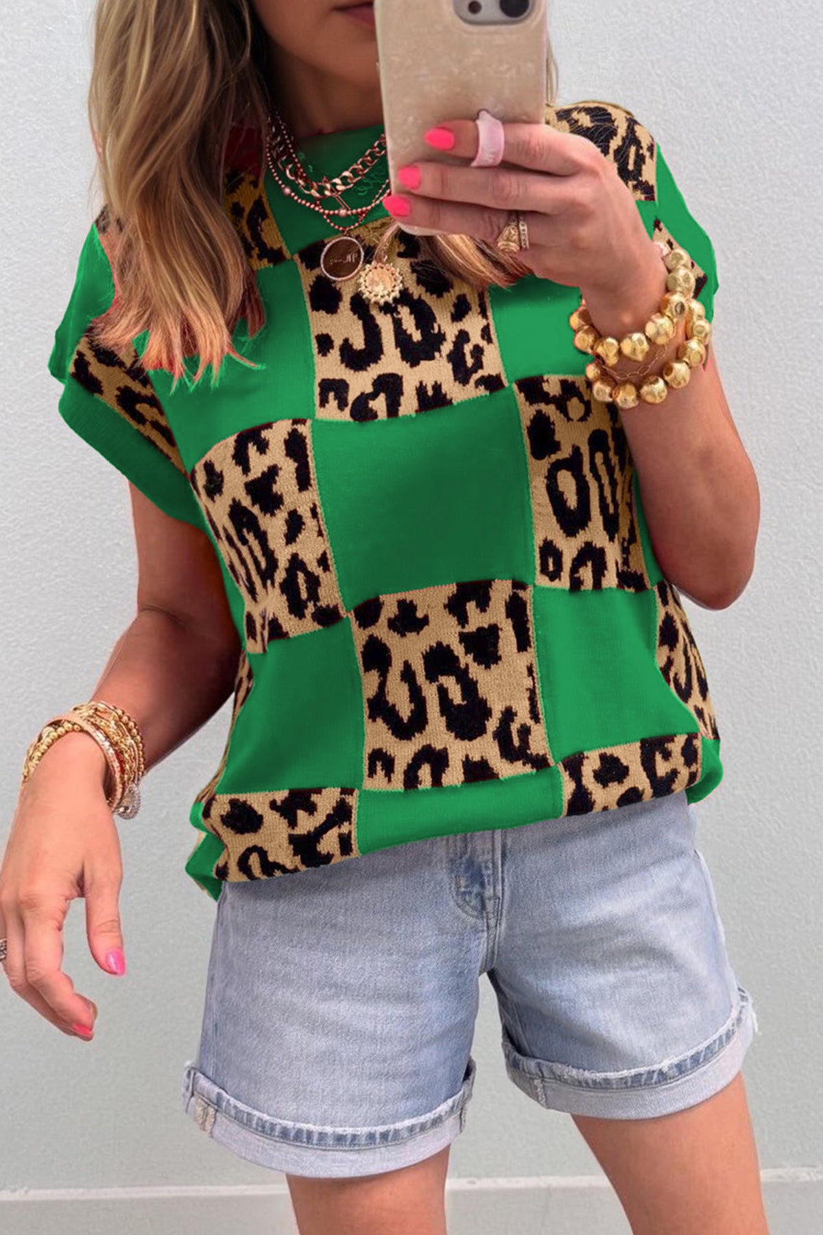 Savage Kind Of Cool Green Knit Sweater
